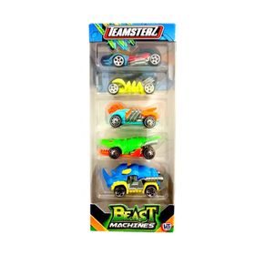 teamsterz-vehiculo-de-metal-7cm-beast-machines-pack-x5-surtido-3-990039870