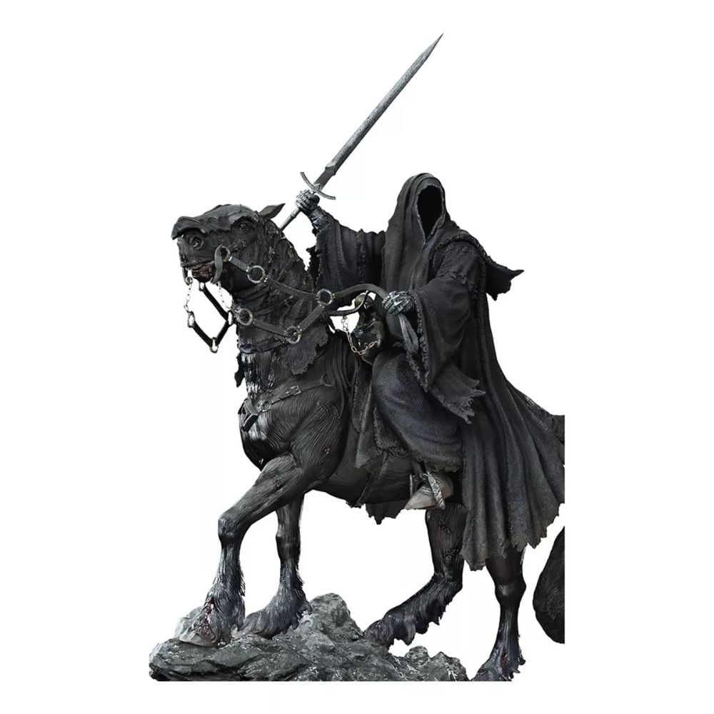 Figura 1/10 Nazgul Deluxe Lord The Rings 84523 Iron Studios