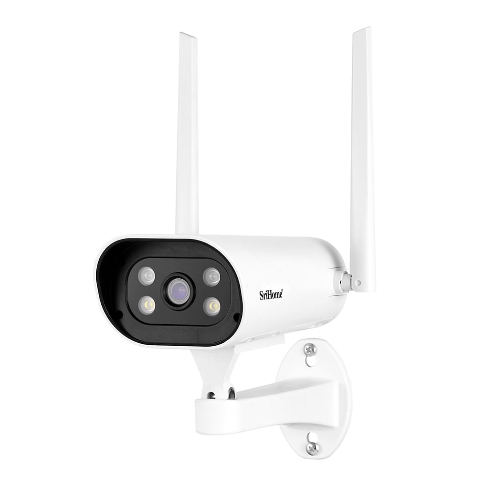 Cámara de Seguridad SriHome 4mp Alarma visión nocturna