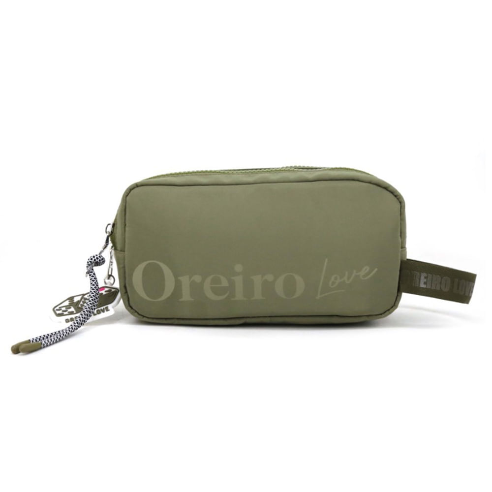 Cartuchera Oreiro Love Dos Divisiones Microfibra Accesorio Escolar