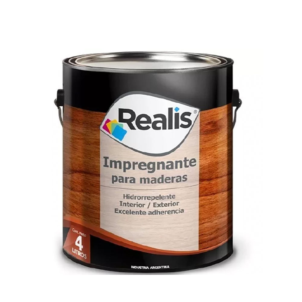 Impregnante brillante caoba 4 l