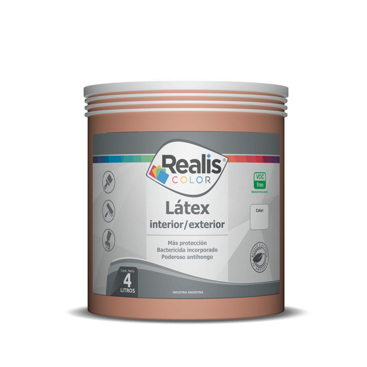 Latex interior exterior damasco siria 1/2 L