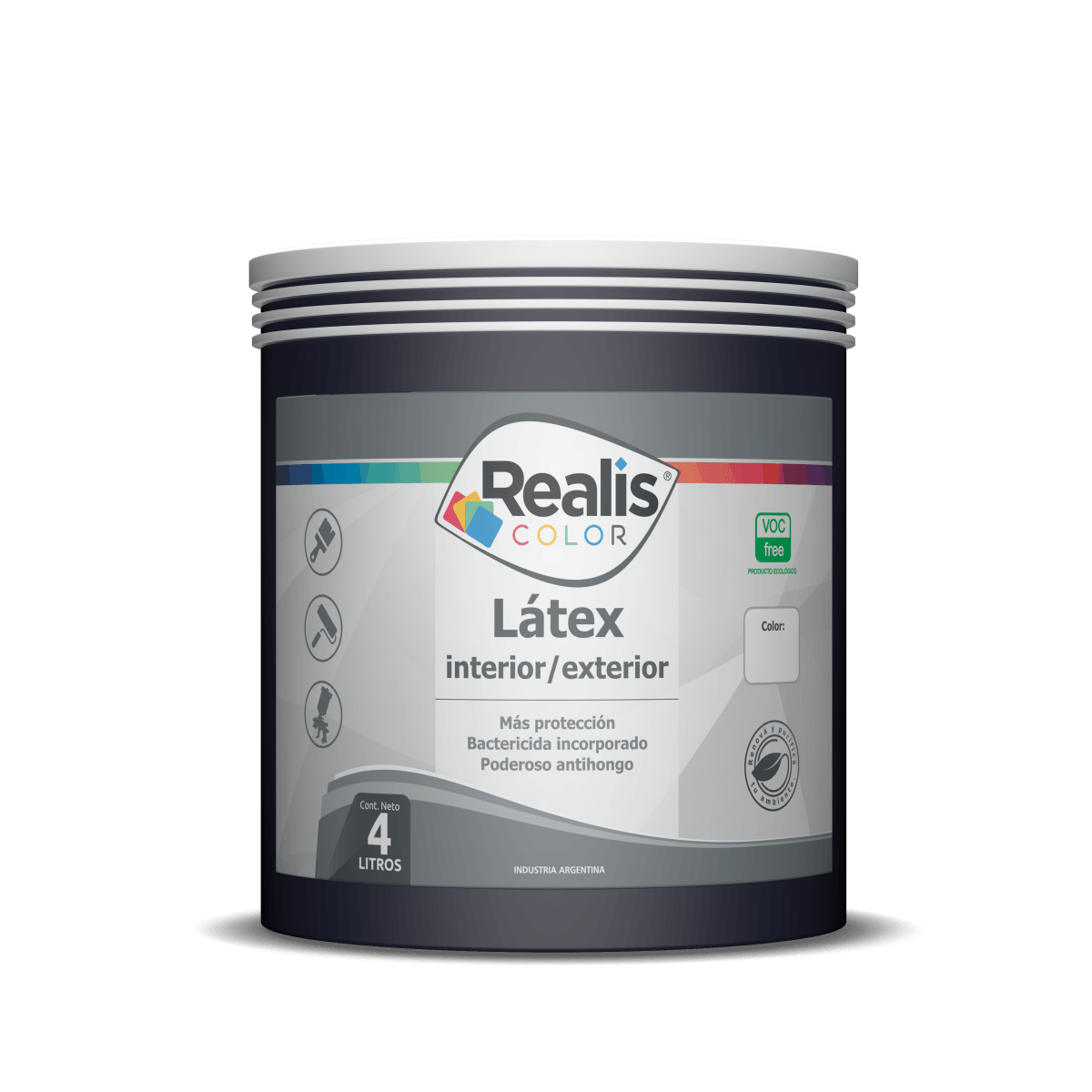 Latex interior exterior azul denim 1 L