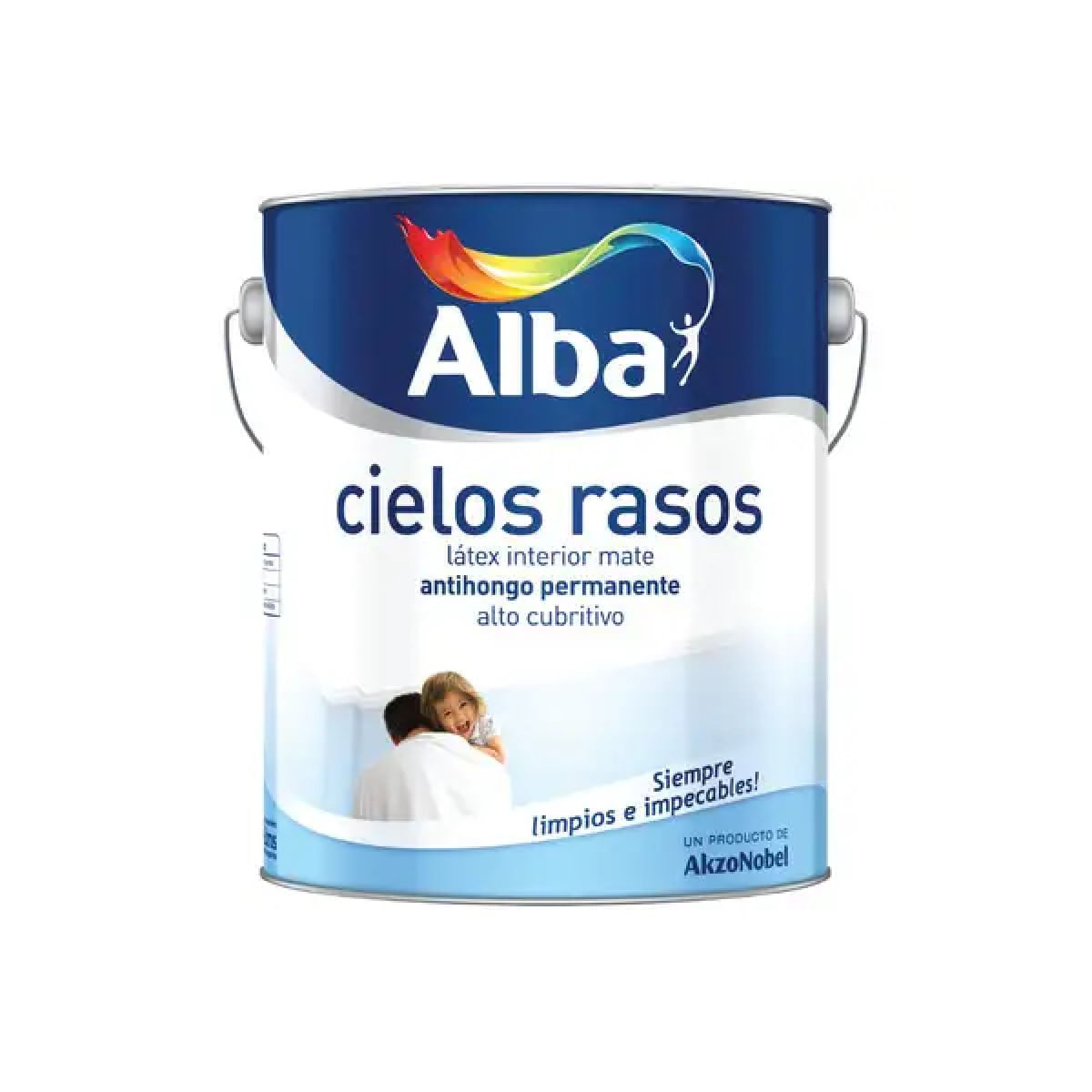 Cielos rasos latex antihongos permamente blanco 4 L