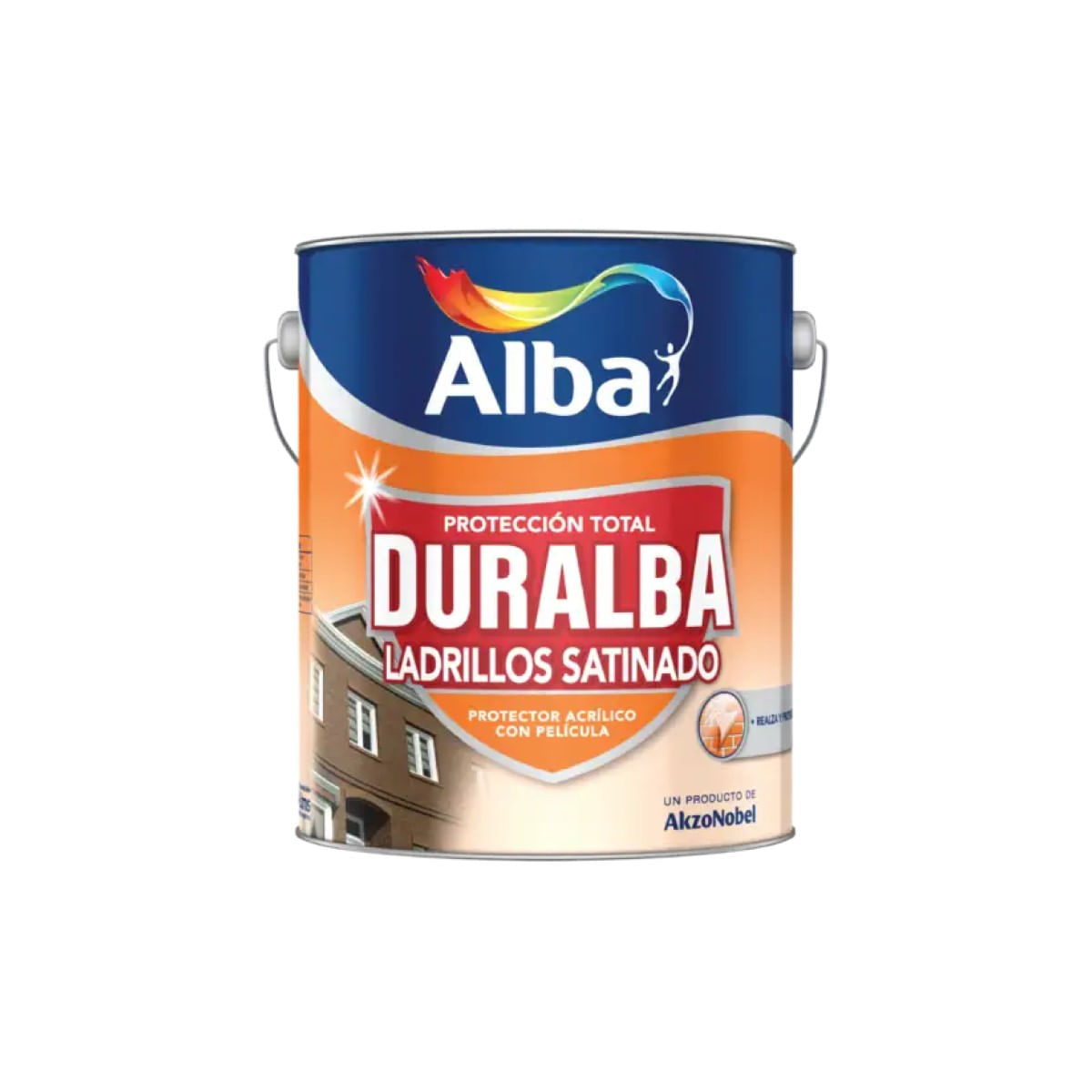 Duralba protector acrilico ladrillos incoloro satinado 10 L