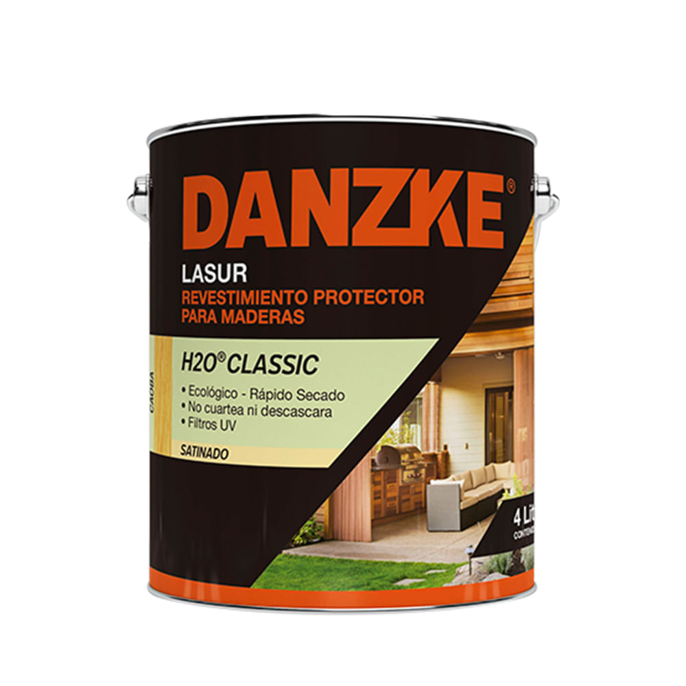 Danzke h2o satinado roble 4 l