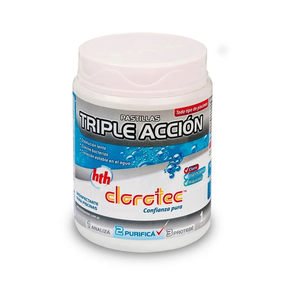 Pastillas triple accion 1 kg
