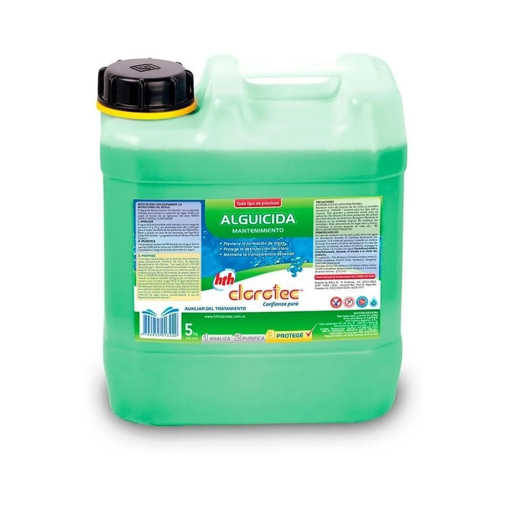 Alguicida mantenimiento 5 lt