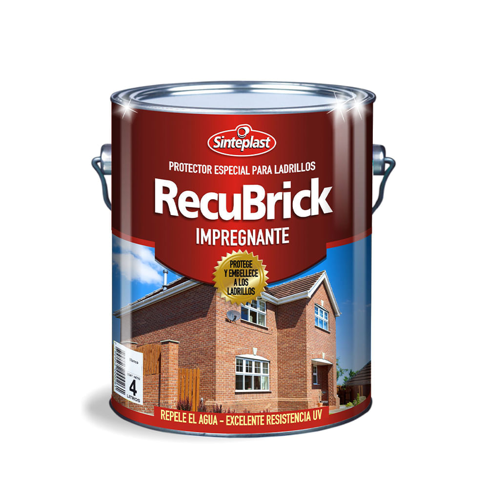 Recubrick impregnante para ladrillos ceramico 20 l
