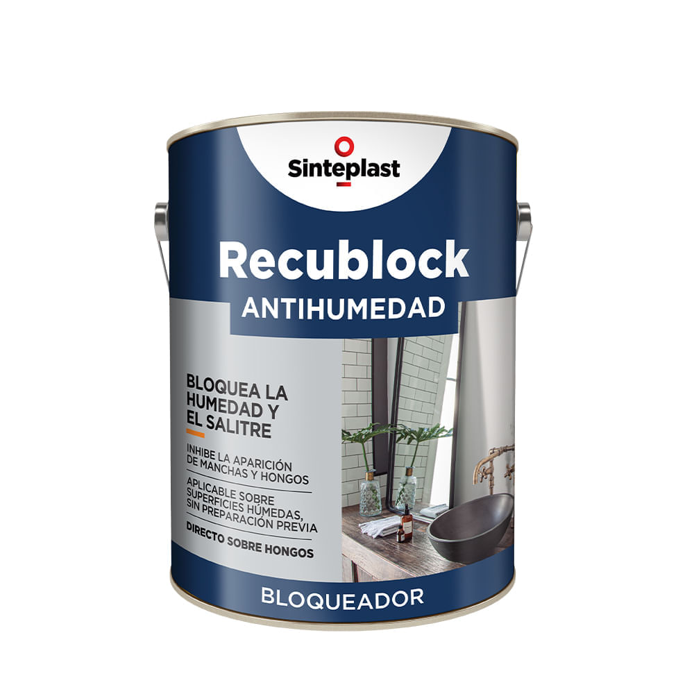 Recublock latex antihumedad blanco 1 l
