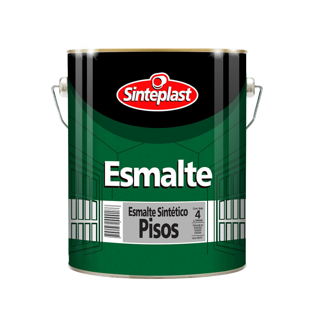 Esmalte para pisos gris 1 l