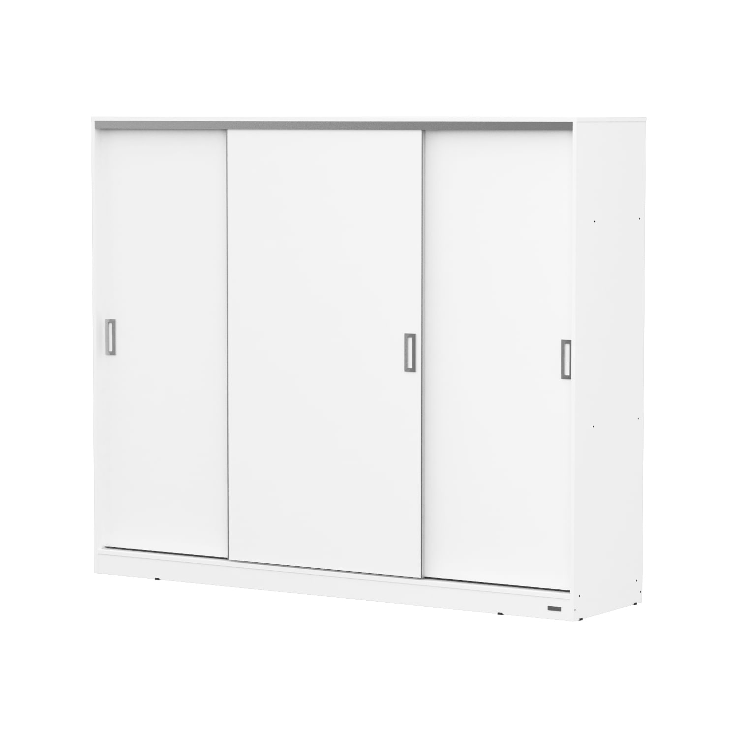 Placard dakar 3 puertas corredizas melamina 2,20 m blanco