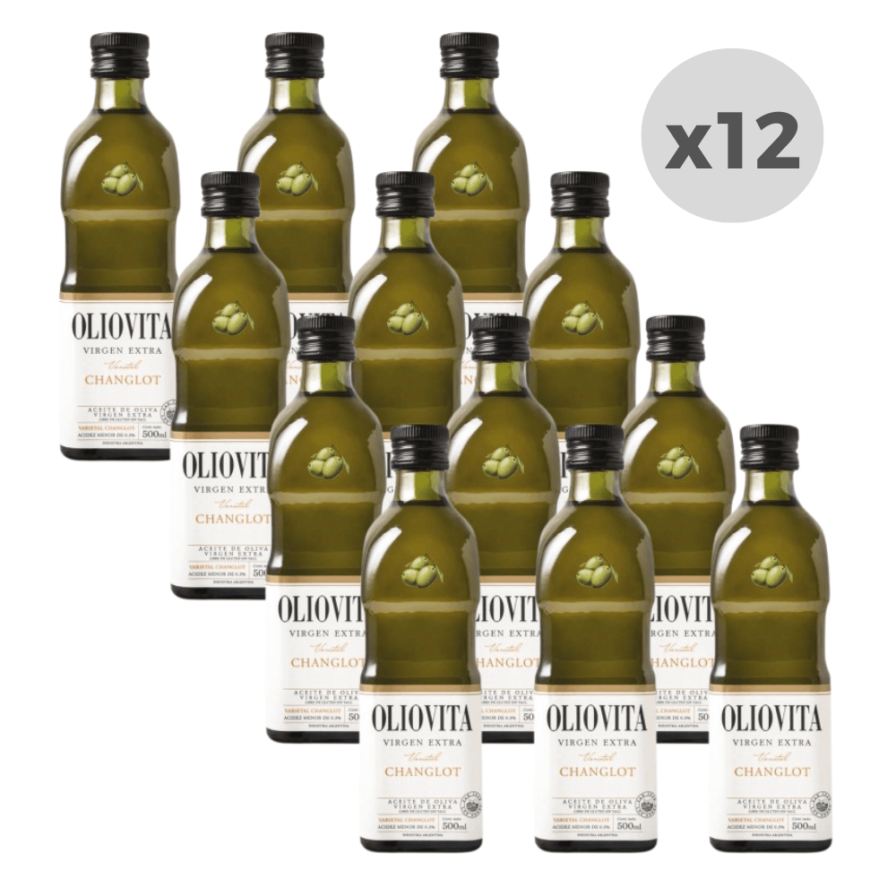 Aceite de Oliva Oliovita Changlot Botella 500ml x12