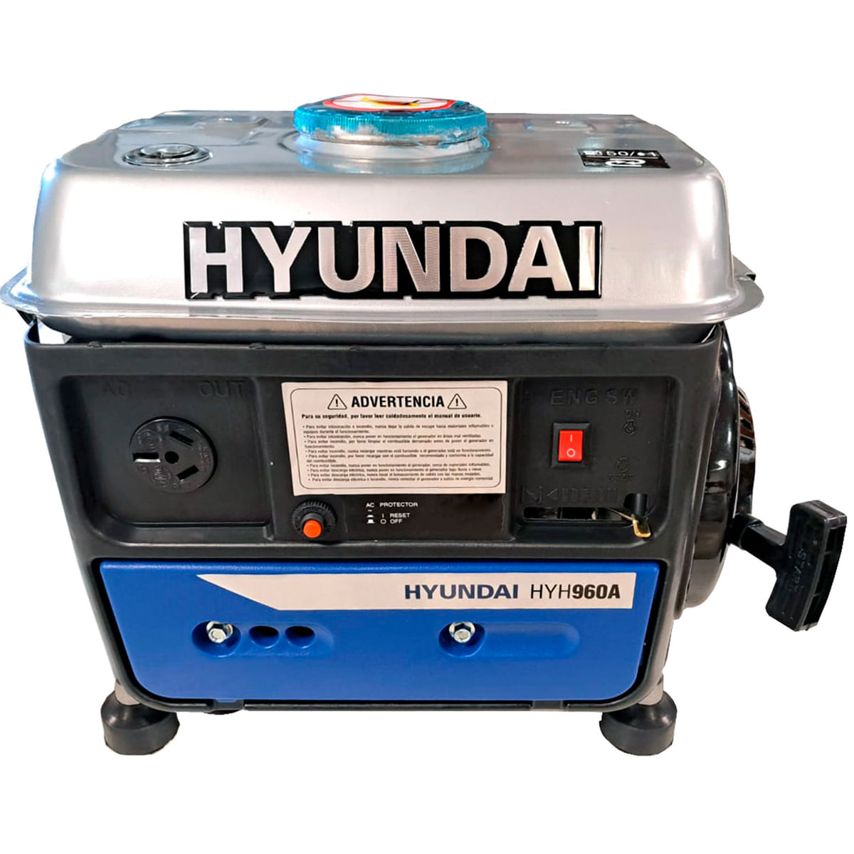 Generador Portatil Grupo Electrogeno Deluxe Hyundai 800W
