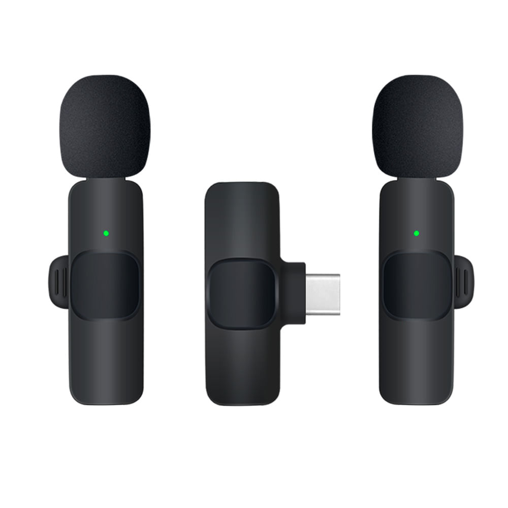 Set de Micrófonos Inalámbricos Minis Gadnic Usb Tipo C