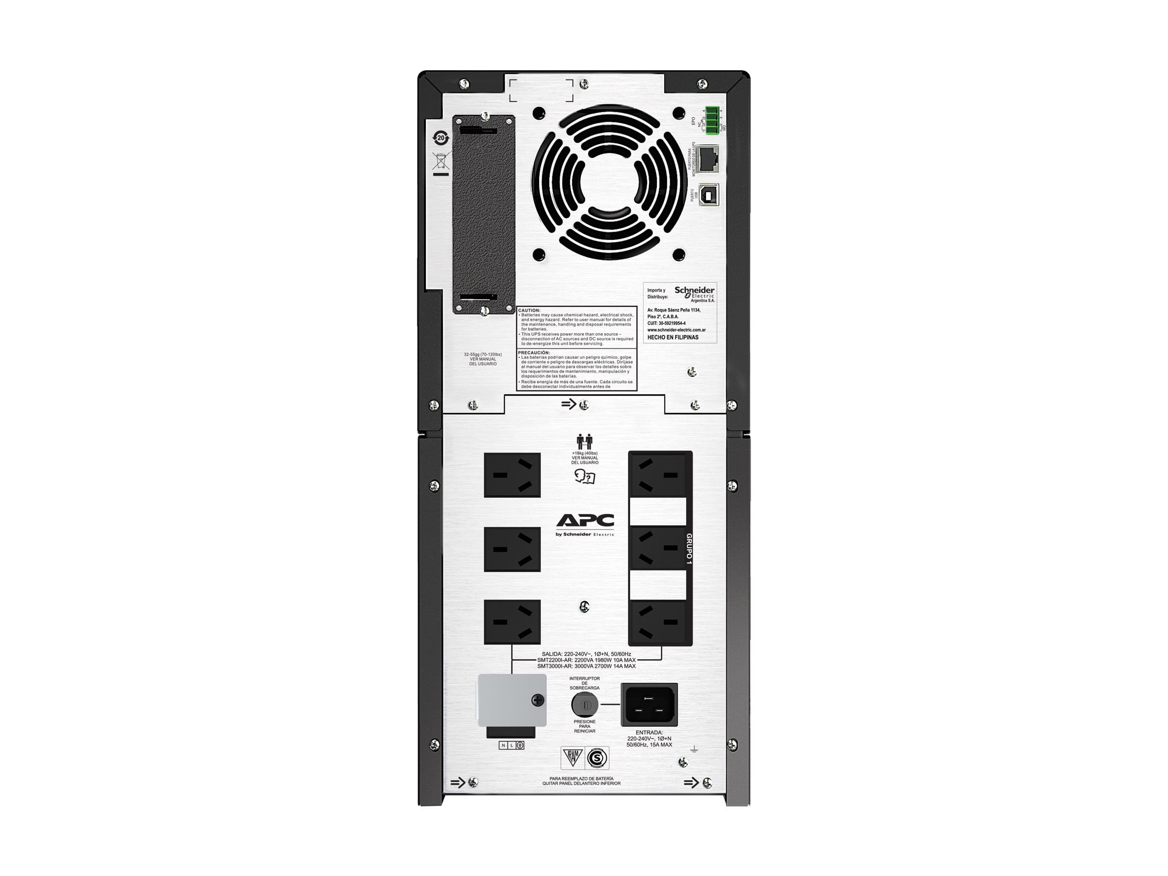 Ups Apc Smart Smt Tower 2200Va Smt2200I-Ar