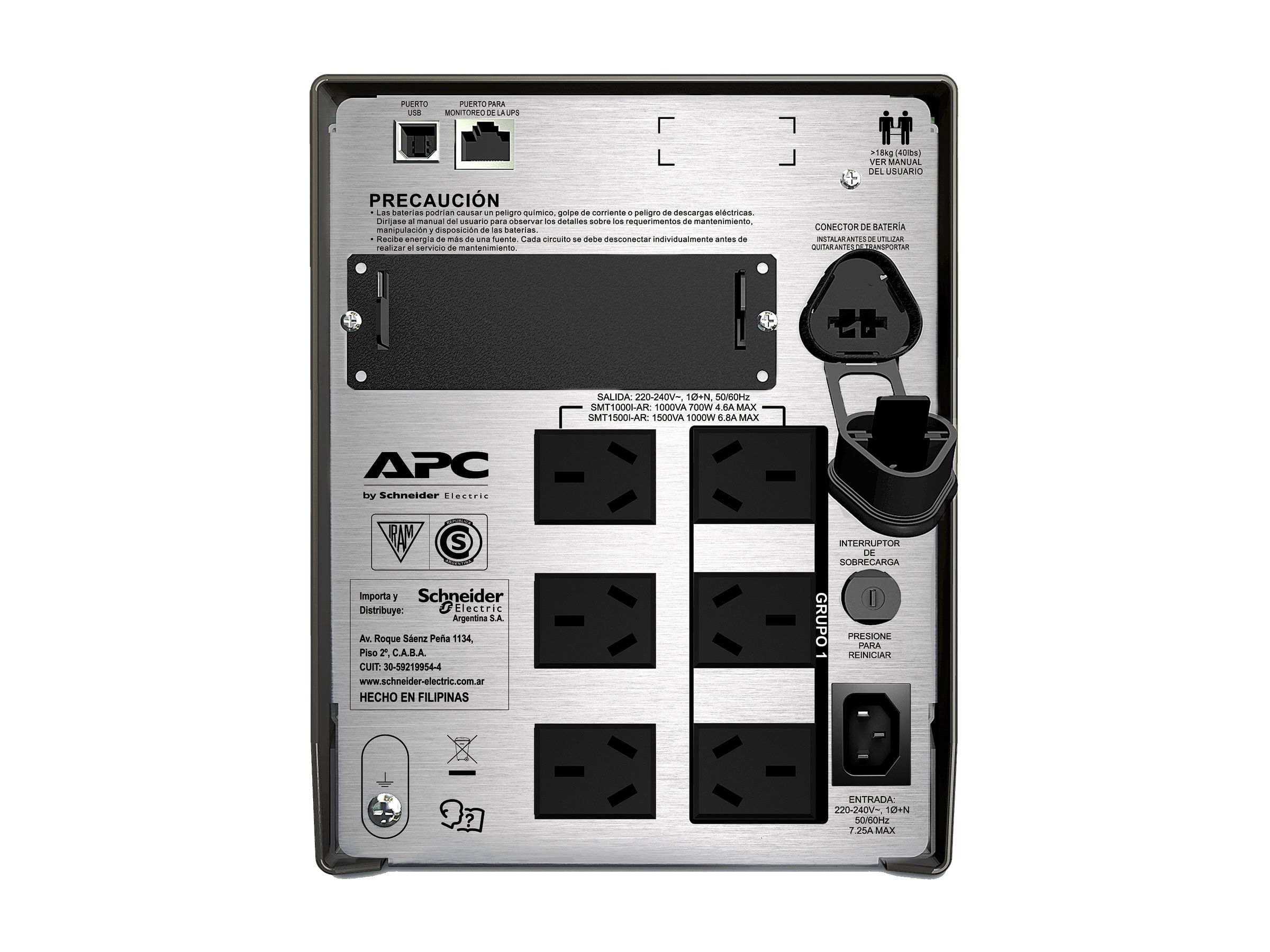 Ups Apc Smart Smt Tower 1000Va