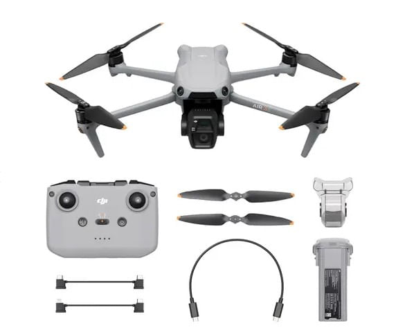 Drone DJI Air 3S RC-N3 Dual-Camera 4K60fps HDR Video autonomía de vuelo de 45 minutos