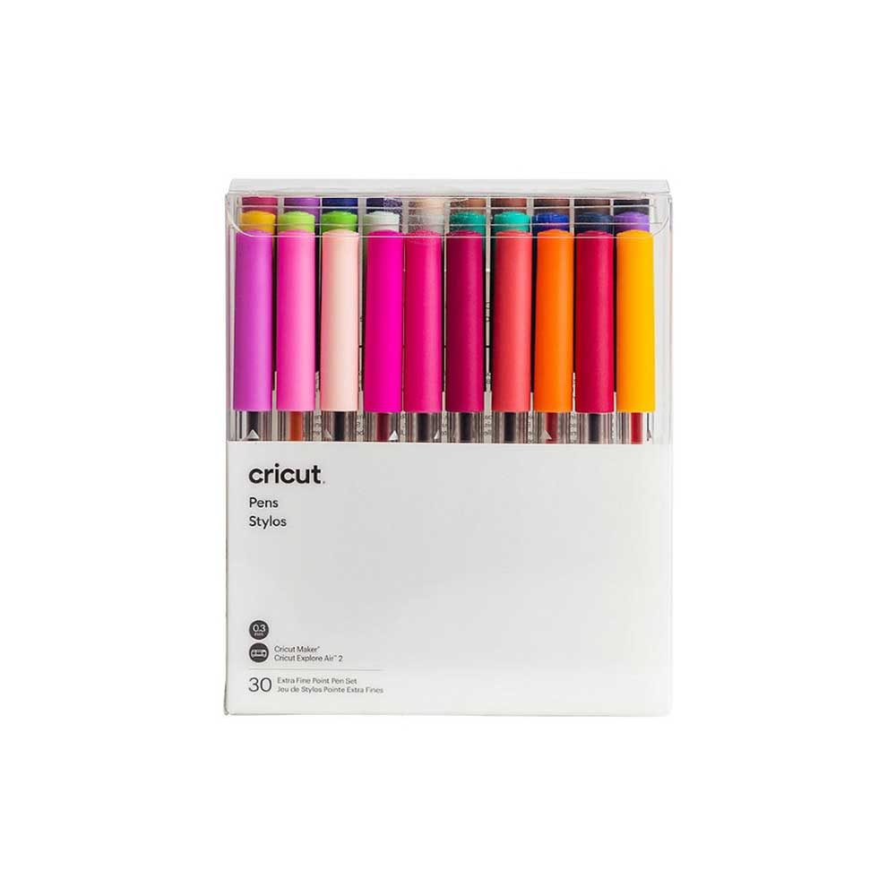 Set Definitivo Cricut De Lapiceras De Punta Fina 30 Unidades