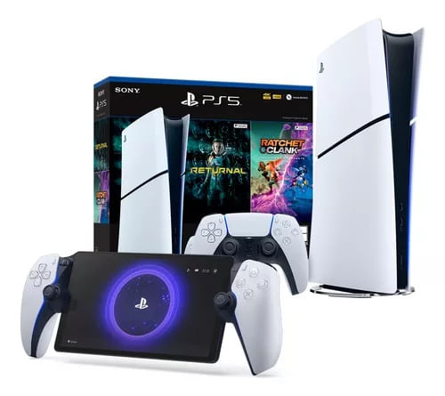 Consola Sony Playstation 5 Ps5 Slim 1tb Dig Bundle + Portal