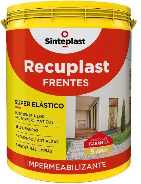Recuplast Frentes Impermeabilizante 20lt Colores Rex