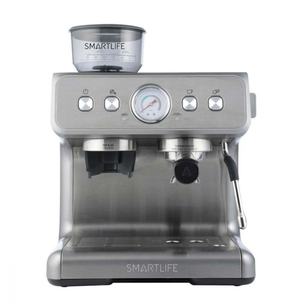 Smartlife Cafetera Expreso con Molinillo Integrado SL-ECG5020