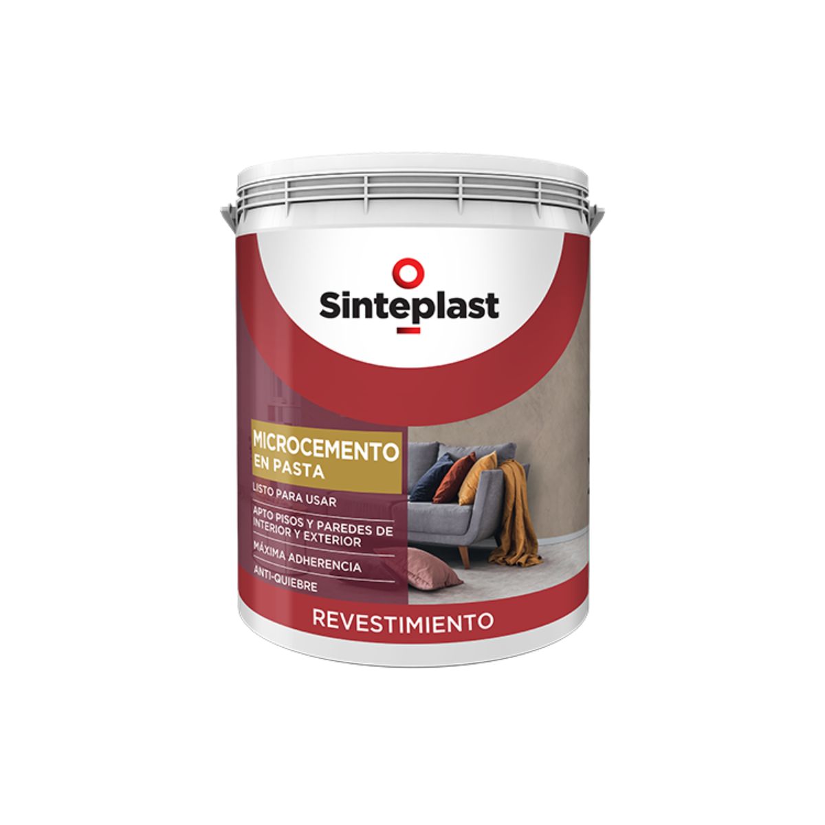 Revestimiento Recuplast Microcemento en Pasta Gris 25 kg