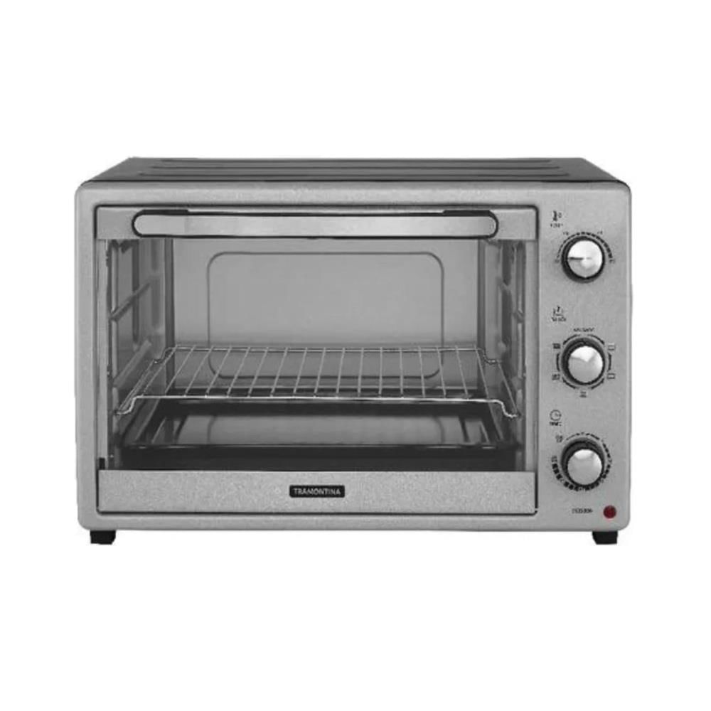 Horno Electrico Tramontina Silver Cook 55 Lts Heg 2000 Wts Conveccion Plata