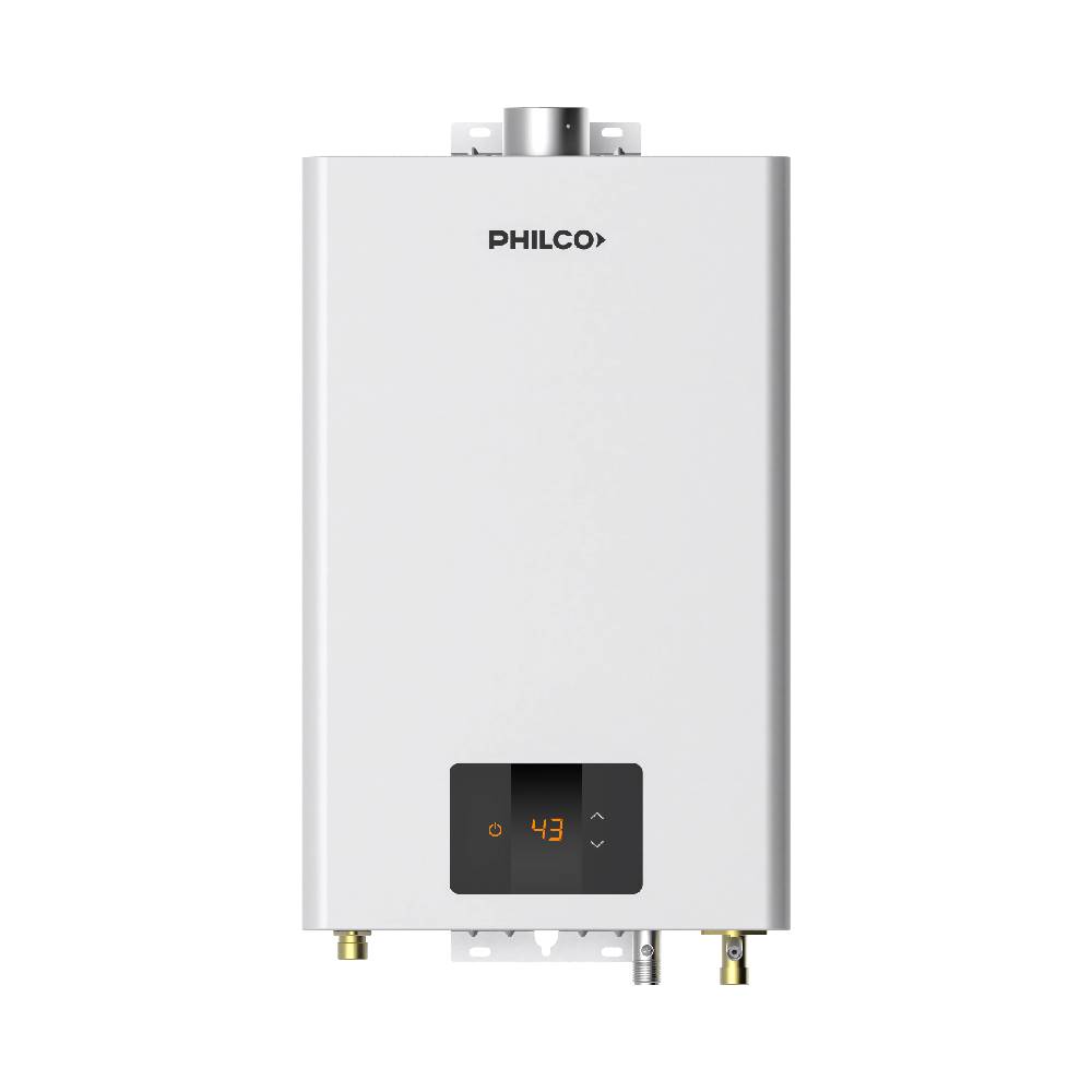 Calefón Philco 14 Lts Por Minuto  Tiro Forzado Blanco PHCA14B