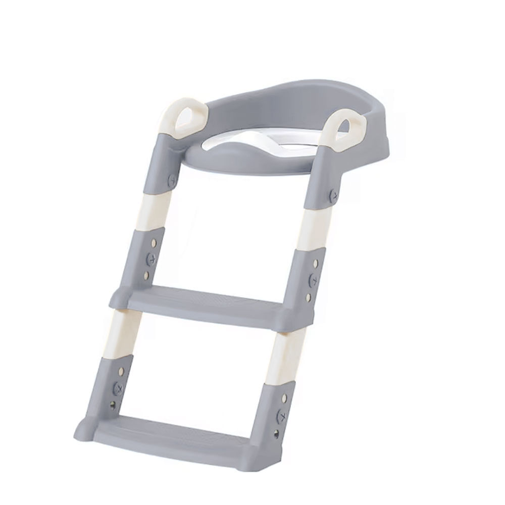 Reductor de inodoro con escalera 4290 Bebesit Gris