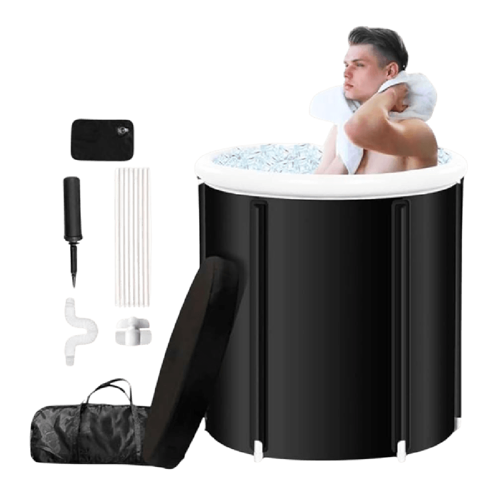 Bañera de hielo portátil AMAZON R&T para atletas
