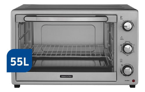 Horno Eléctrico Tramontina Silver Cook 55 Litros Heg