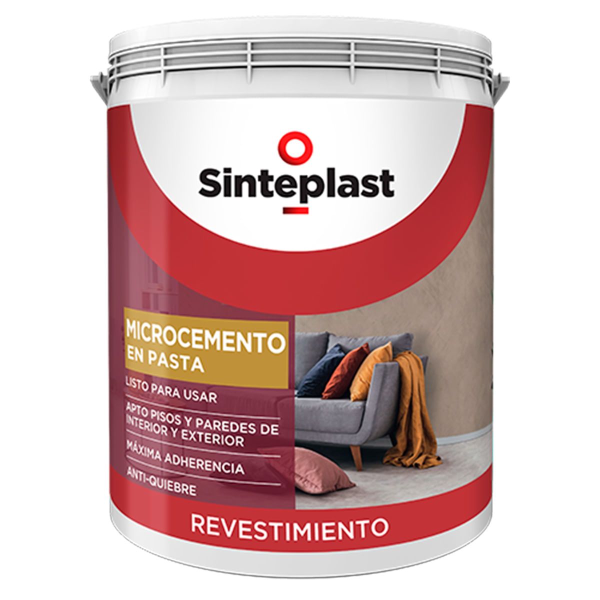 Revestimiento Recuplast Microcemento en Pasta Sinteplast