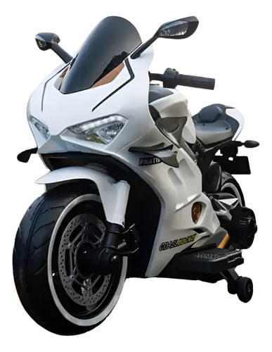 Motocicleta A Bateria Blanca Hs-v5
