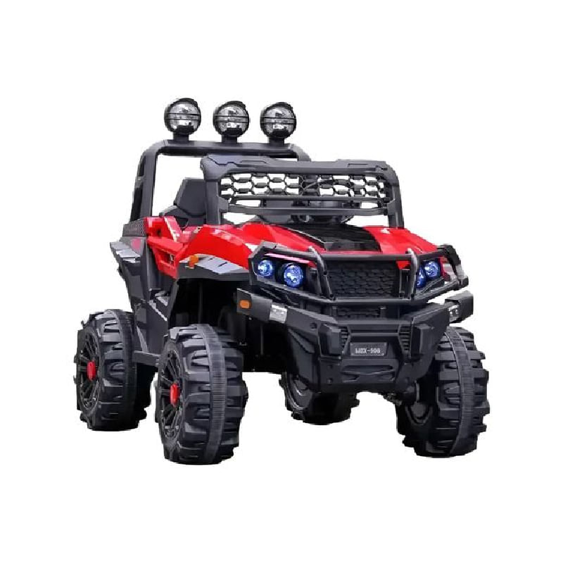 Camioneta A Bateria Jeep Roja Cn-shx61688