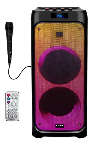 Parlante Portatil Aiwa Flama Aw-t806f Bluet C/microf/control