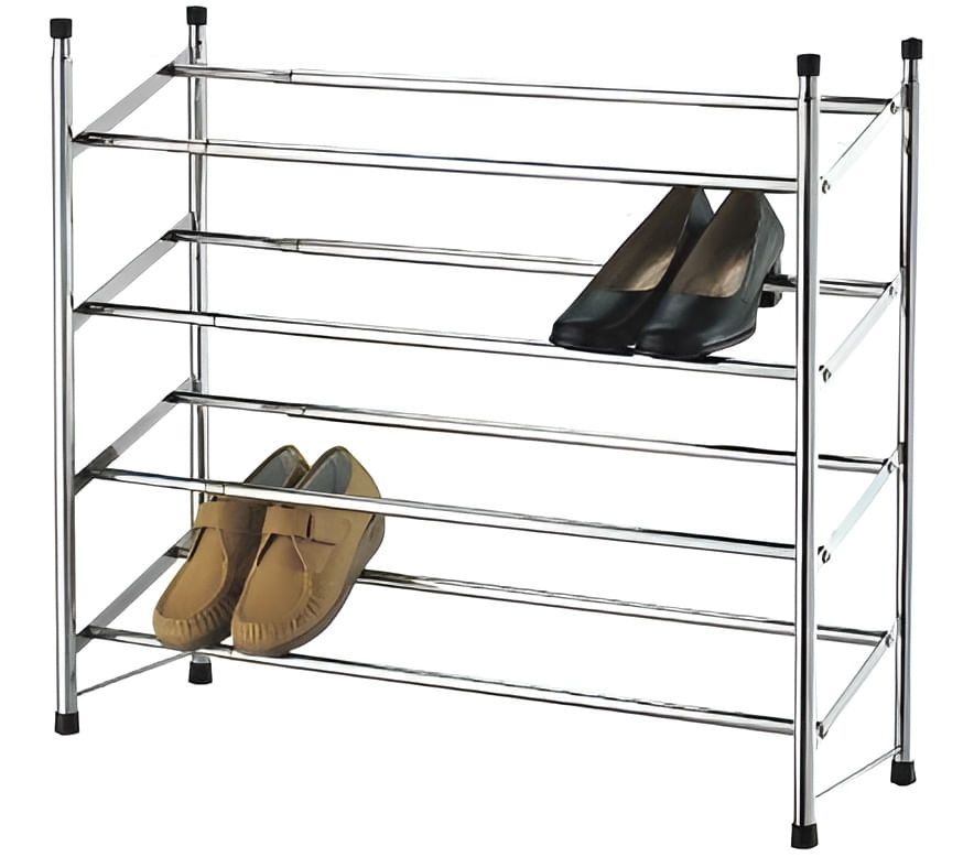 Zapatero Organizador Extensible 4 Estantes Hogar Actual