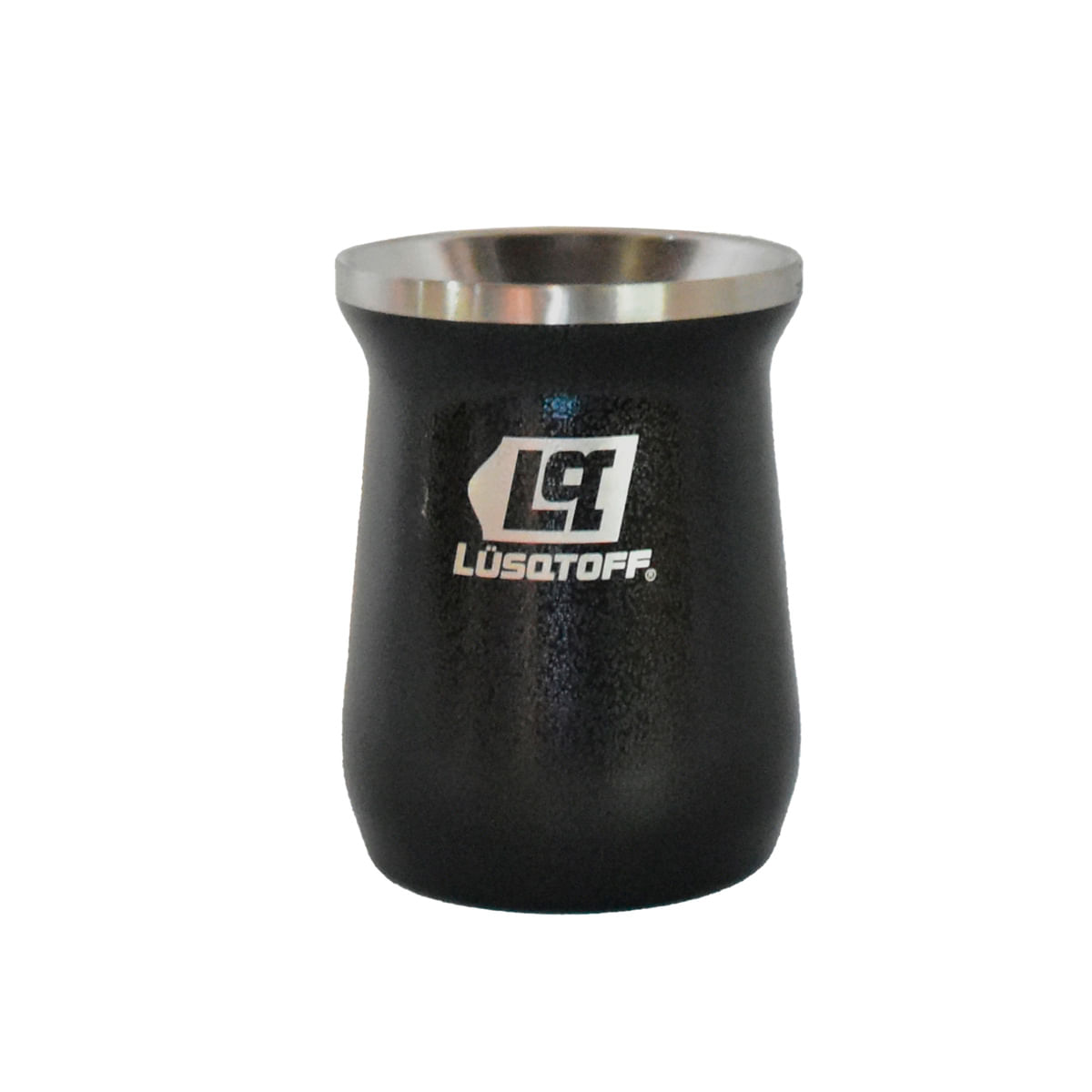 Mate Lusqtoff Acero Inox Negro 300ml Caliente Frio MATLN-9
