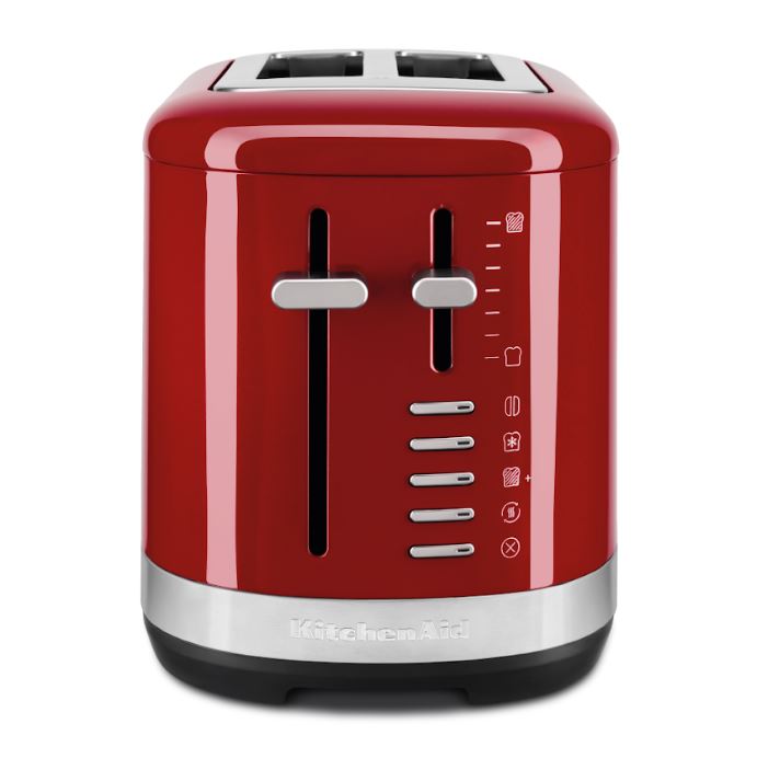Tostadora Eléctrica De 2 Panes Empire Red