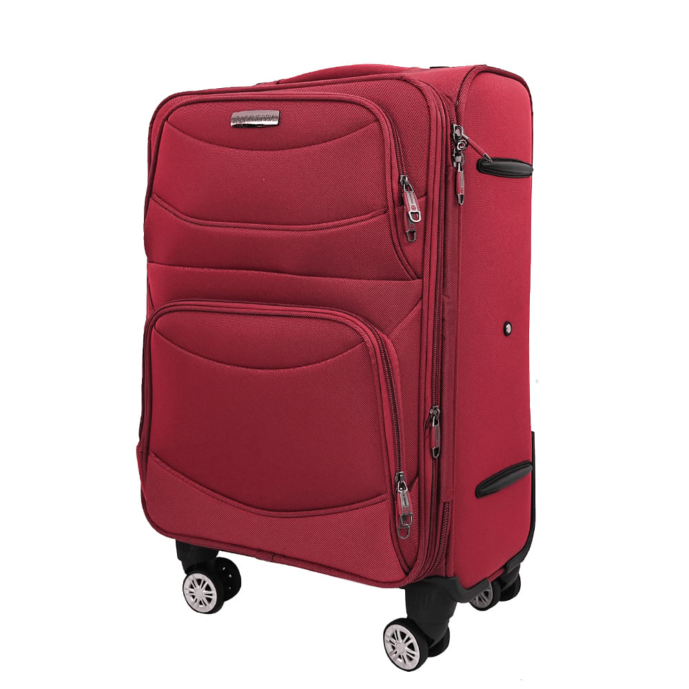 Valija Bagcherry Carry On 18Pulg Cómoda Maleta Liviana