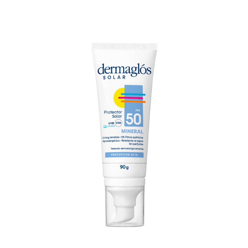 Dermaglos Protector Solar Mineral FPS 50 90g