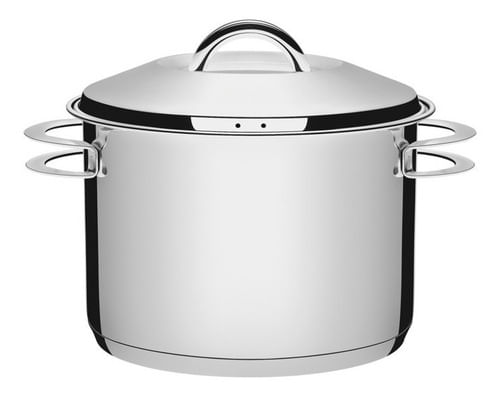 Olla Alta Tramontina Solar 62508280 15.7l Plateado - 1 Unidad