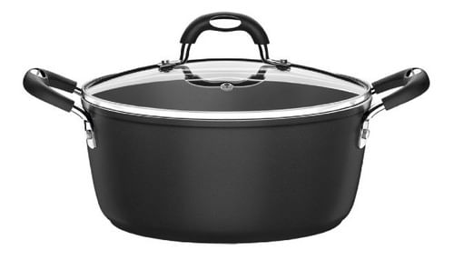 Cacerola 24cm Antiadherente Tramontina Mônaco Apta Induccion