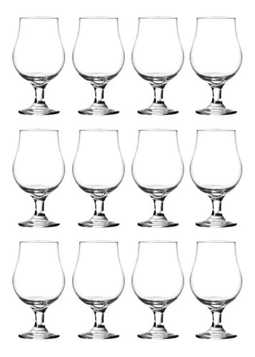 Copa Vidrio Nadir Dublín Cerveza 400 Ml Nadir X12 Unidades
