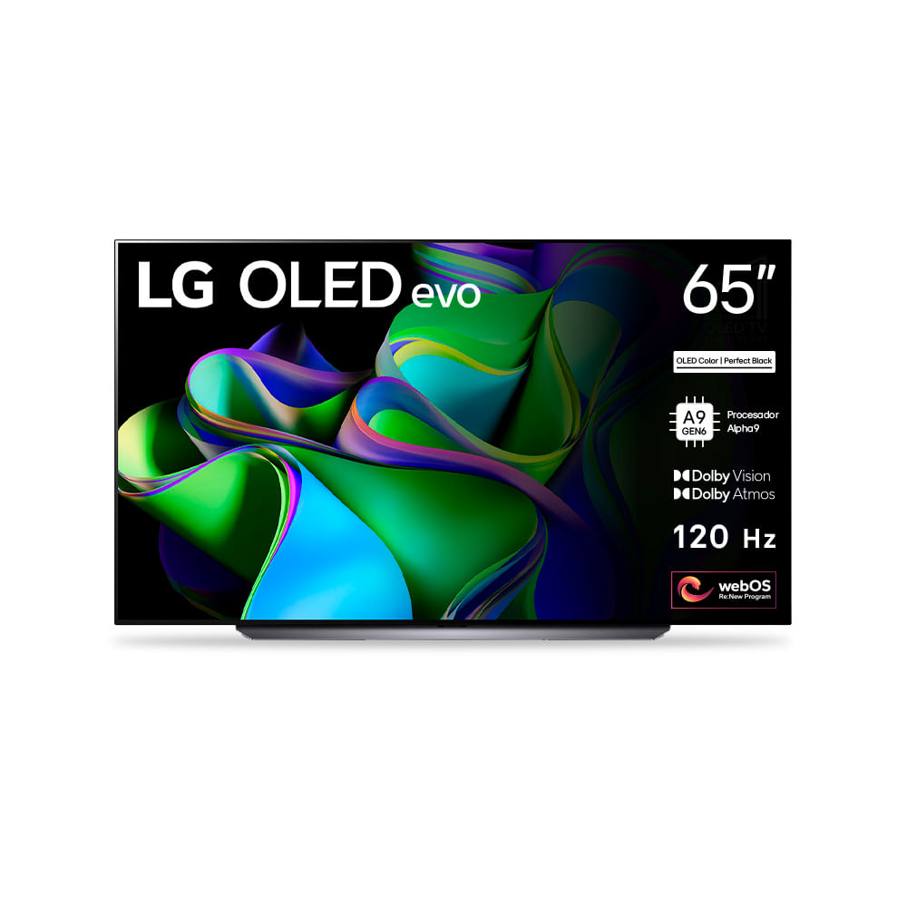 Smart TV LG OLED evo 65” C3 4K con ThinQ AI OLED65C3PSA