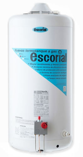 Termotanque Escorial 80 Litros Gas Natural