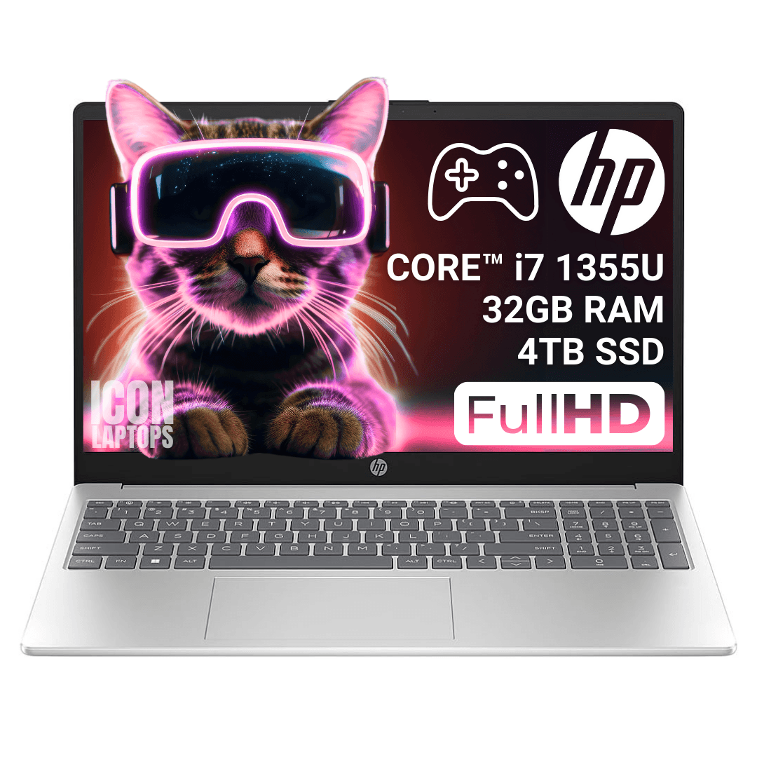 Notebook Gamer Core I7 1355U 32GB RAM 4TB SSD HP 15,6 FHD Silver