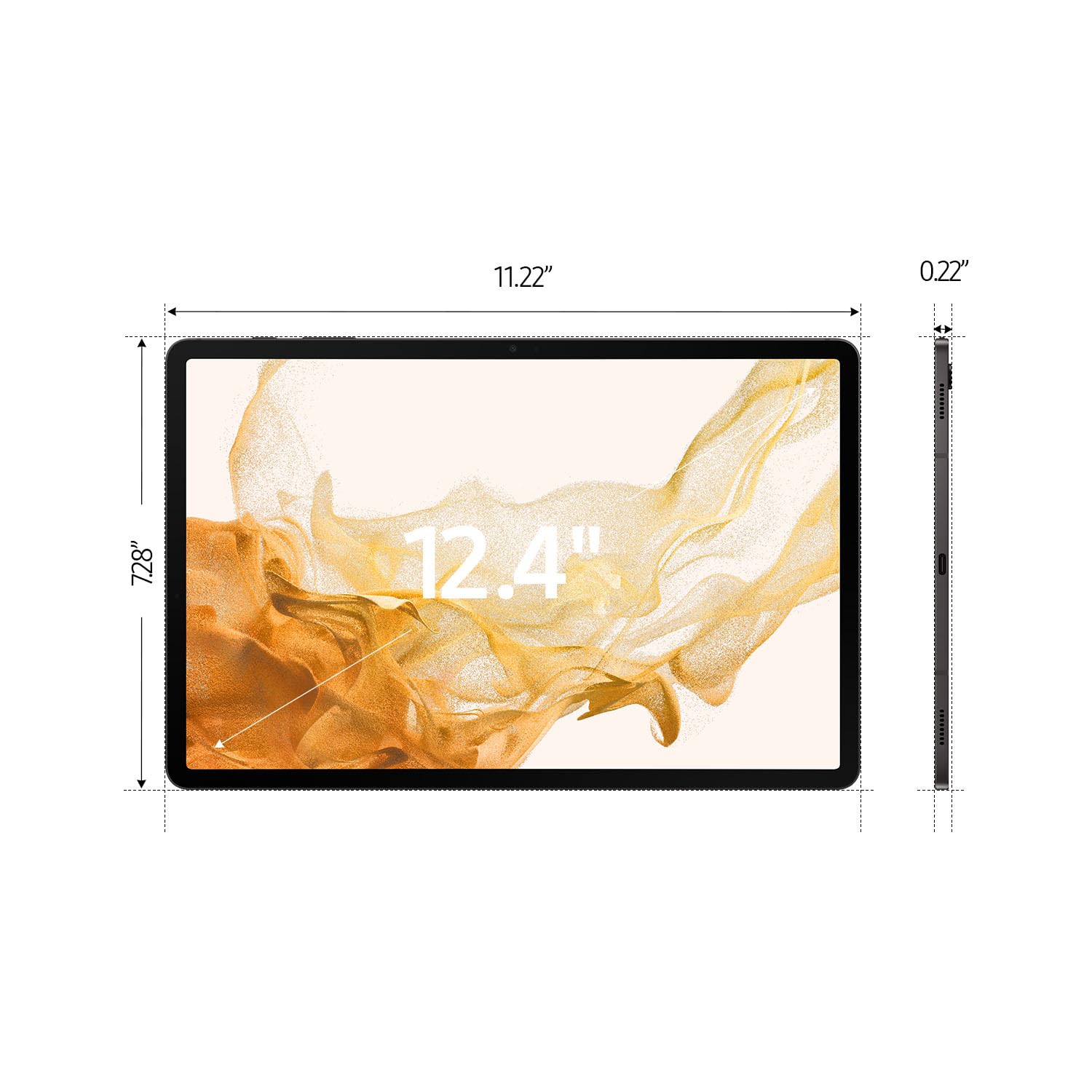 Samsung Galaxy Tab S8+ - Tableta Android con