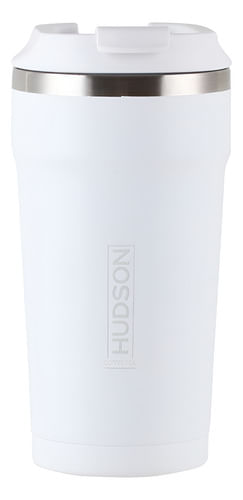 Vaso Isotérmico Para Café De 470ml Color Blanco Hudson Blanco Vasos De Café