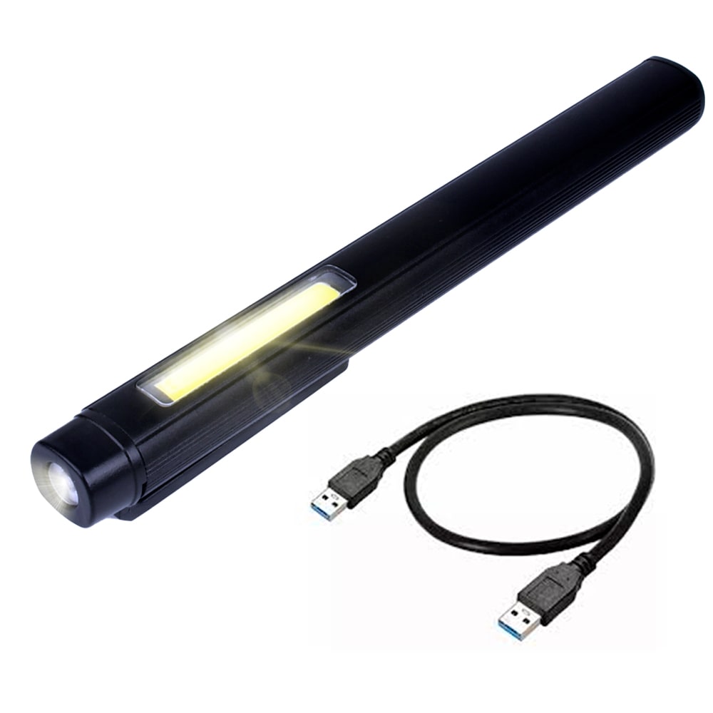 Linterna Lápiz Gadnic Laser Magnética Recargable